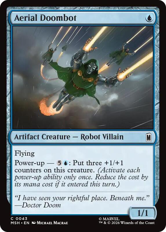 MTG - Aerial Doombot - Marvel Super Heroes (MSH)