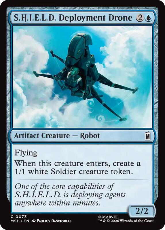 MTG - S.H.I.E.L.D. Deployment Drone - Marvel Super Heroes (MSH)