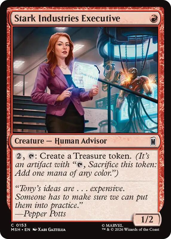 MTG - Stark Industries Executive - Marvel Super Heroes (MSH) Foil