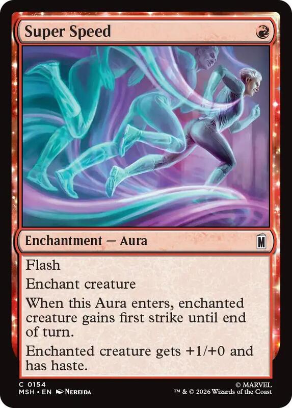 MTG - Super Speed - Marvel Super Heroes (MSH)