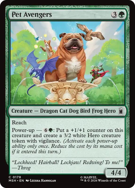 MTG - Pet Avengers - Marvel Super Heroes (MSH)