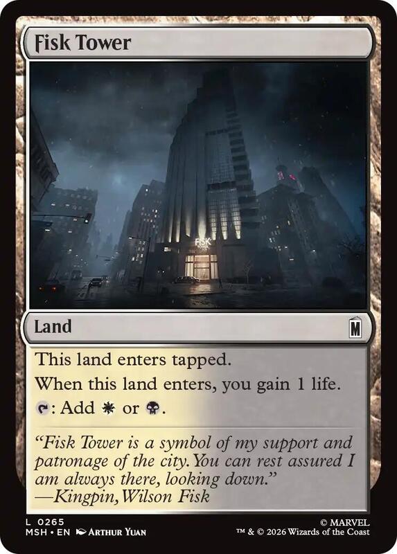 MTG - Fisk Tower - Marvel Super Heroes (MSH)