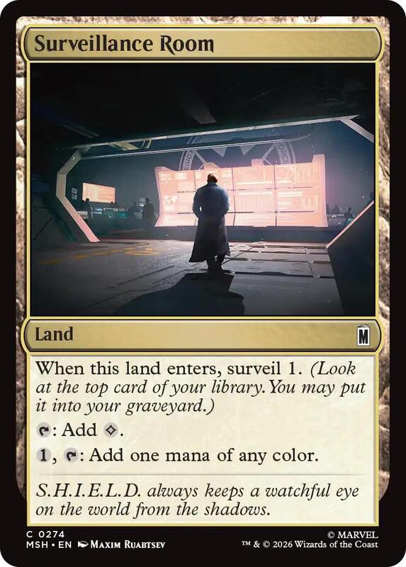MTG - Surveillance Room - Marvel Super Heroes (MSH)