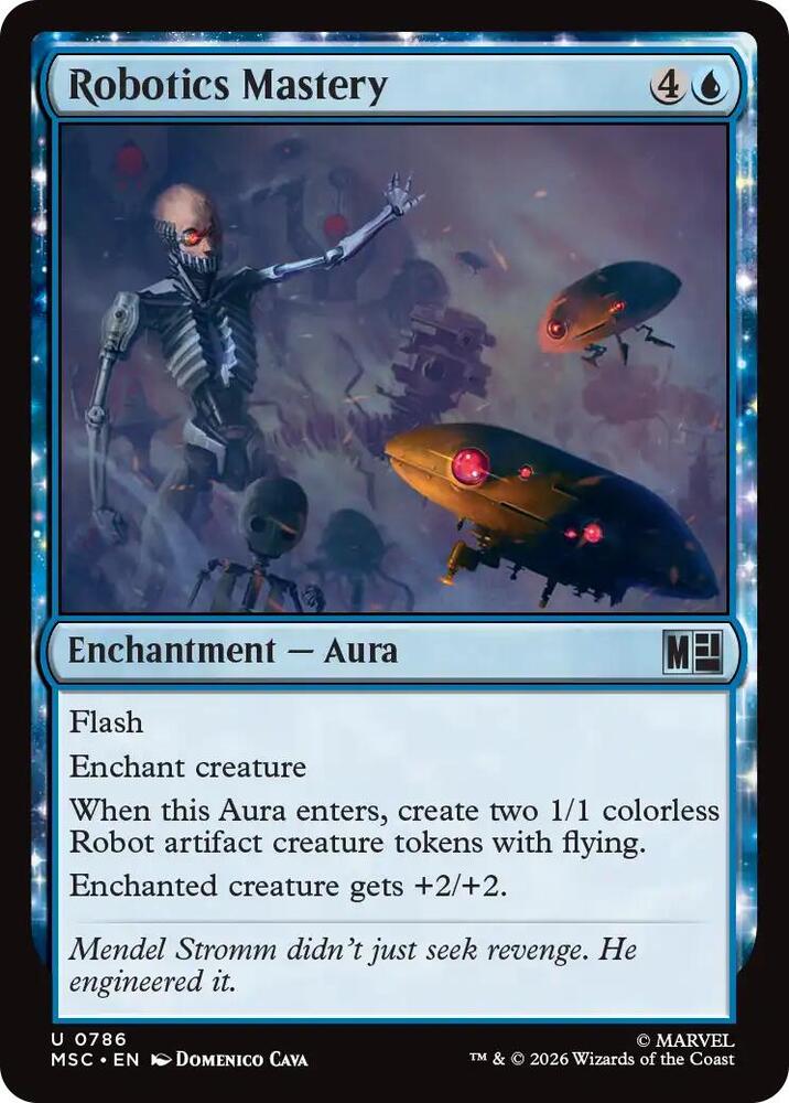 MTG - Robotics Mastery - Commander: Marvel Super Heroes (MSC) Foil