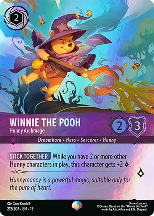 Lorcana - Winnie the Pooh - Hunny Archmage (Epic) - Attack of the Vine! (13)