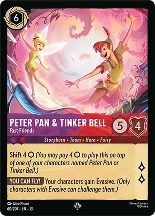 Lorcana - Peter Pan & Tinker Bell - Fast Friends - Attack of the Vine! (13)