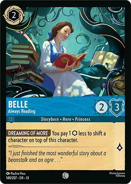 Lorcana - Belle - Always Reading - Attack of the Vine! (13)