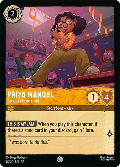 Lorcana - Priya Mangal - Serious Music Lover - Attack of the Vine! (13)