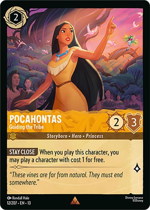 Lorcana - Pocahontas - Guiding the Tribe - Attack of the Vine! (13)