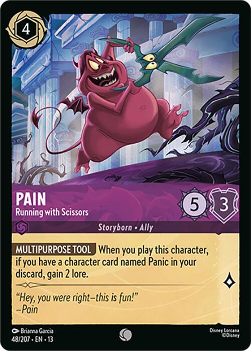 Lorcana - Pain - Running with Scissors - Attack of the Vine! (13)