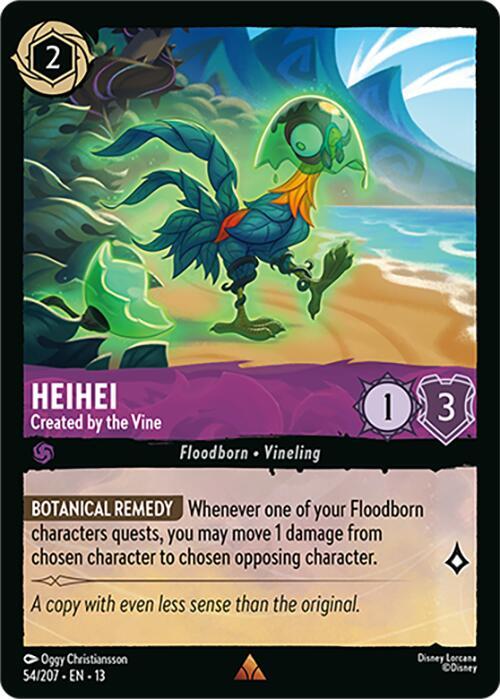 Lorcana - Heihei - Created by the Vine - Attack of the Vine! (13)