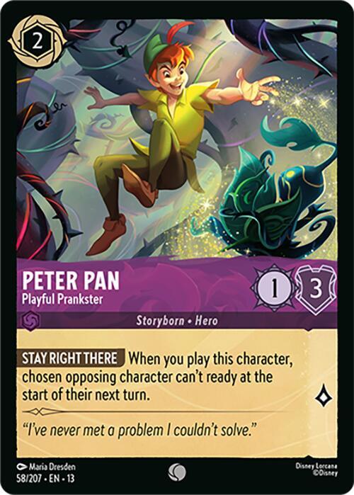 Lorcana - Peter Pan - Playful Prankster - Attack of the Vine! (13)