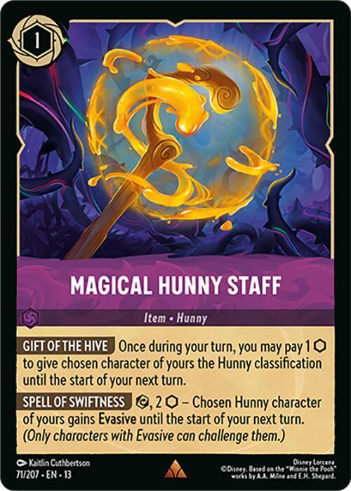 Lorcana - Magical Hunny Staff - Attack of the Vine! (13)