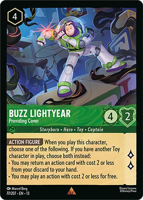 Lorcana - Buzz Lightyear - Providing Cover - Attack of the Vine! (13)