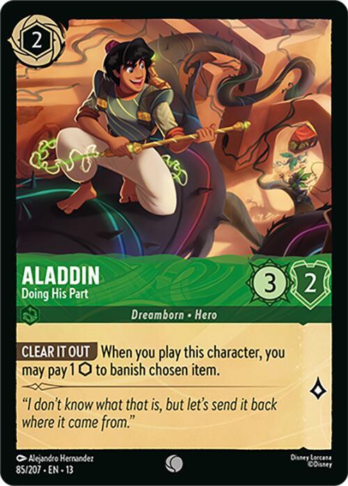 Lorcana - Aladdin - Doing His Part - Attack of the Vine! (13)