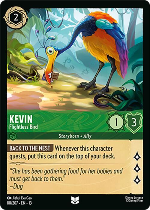 Lorcana - Kevin - Flightless Bird - Attack of the Vine! (13)