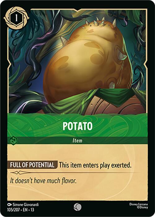 Lorcana - Potato - Attack of the Vine! (13)