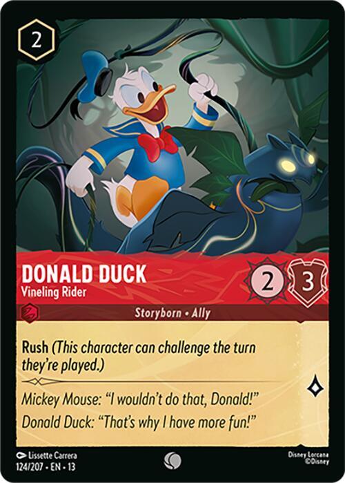 Lorcana - Donald Duck - Vineling Rider - Attack of the Vine! (13)