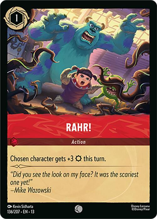 Lorcana - RAHR! - Attack of the Vine! (13) Cold Foil