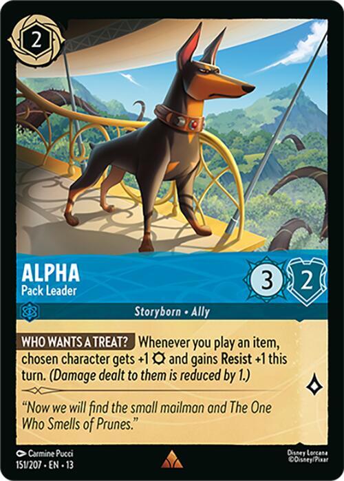 Lorcana - Alpha - Pack Leader - Attack of the Vine! (13)