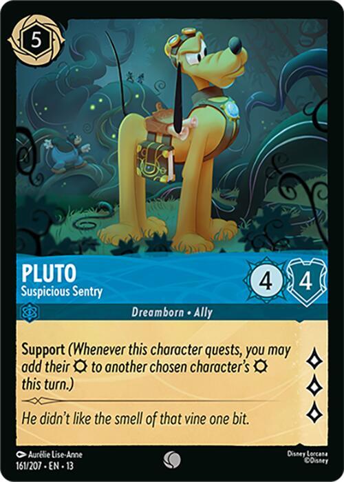 Lorcana - Pluto - Suspicious Sentry - Attack of the Vine! (13)