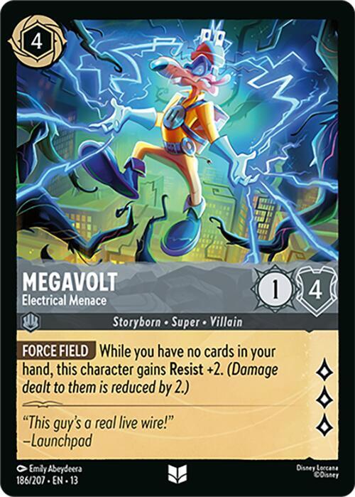 Lorcana - Megavolt - Electrical Menace - Attack of the Vine! (13)