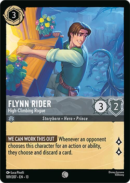 Lorcana - Flynn Rider - High-Climbing Rogue - Attack of the Vine! (13)