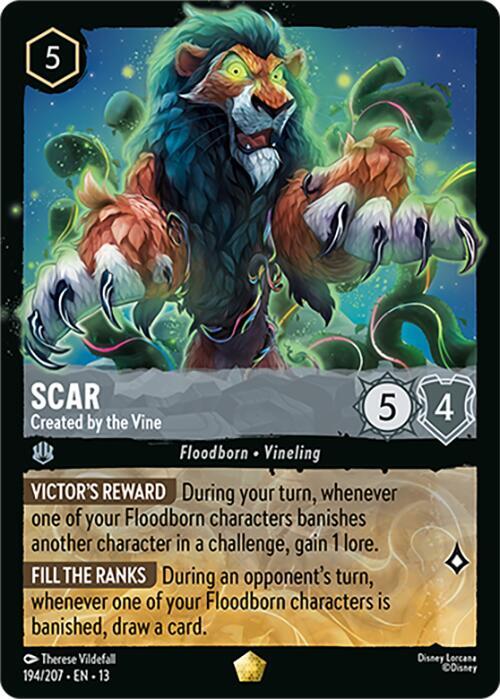 Lorcana - Scar - Created by the Vine - Attack of the Vine! (13)