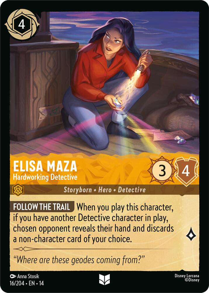 Lorcana - Elisa Maza - Hardworking Detective - Hyperia City (14)