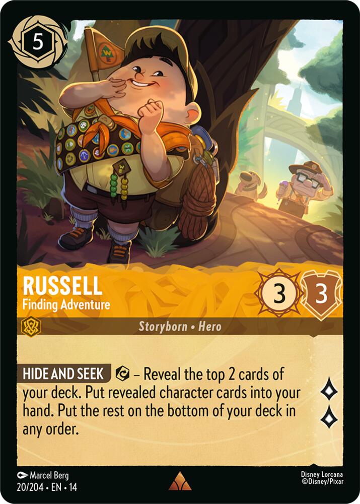 Lorcana - Russell - Finding Adventure - Hyperia City (14)