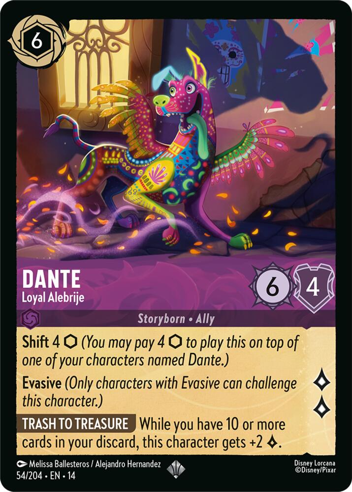 Lorcana - Dante - Loyal Alebrije - Hyperia City (14)