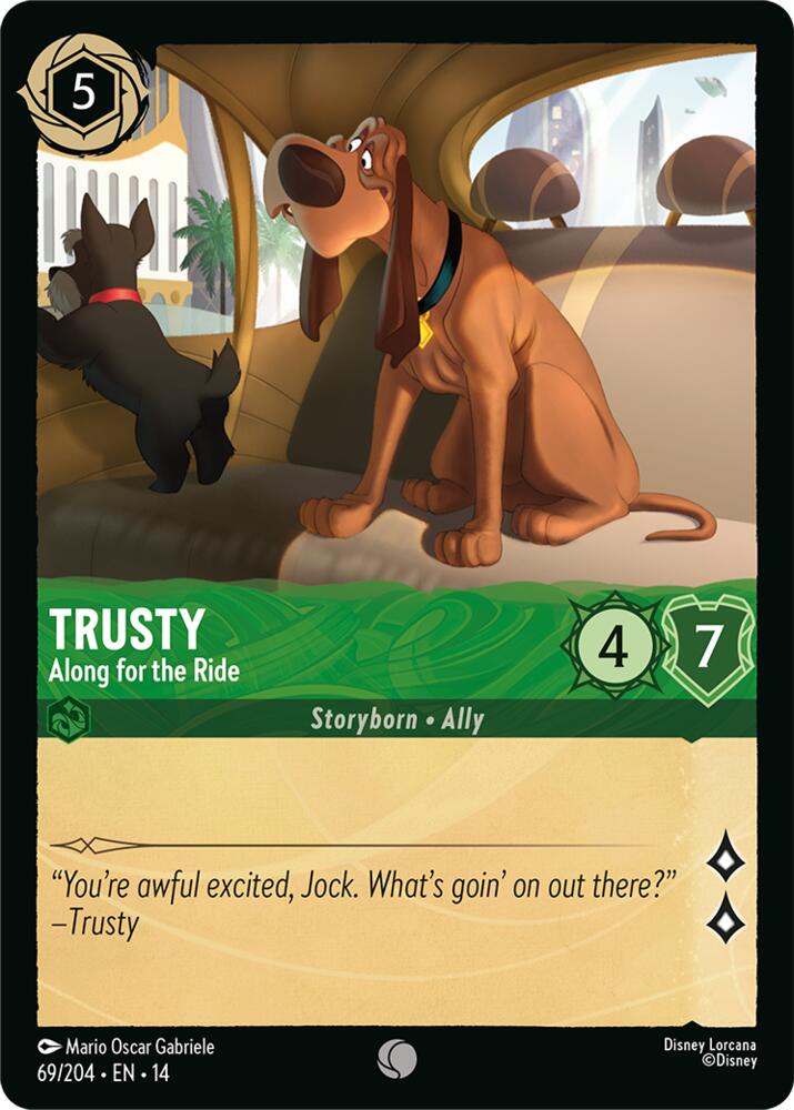 Lorcana - Trusty - Along for the Ride - Hyperia City (14)