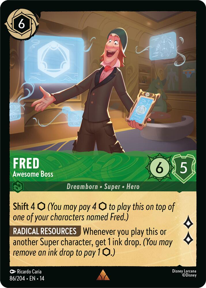 Lorcana - Fred - Awesome Boss - Hyperia City (14)