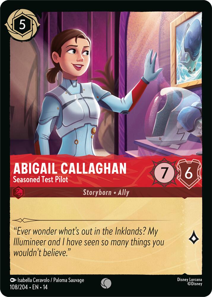 Lorcana - Abigail Callaghan - Seasoned Test Pilot - Hyperia City (14)