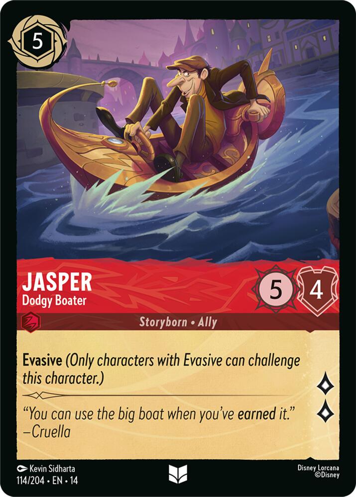 Lorcana - Jasper - Dodgy Boater - Hyperia City (14)