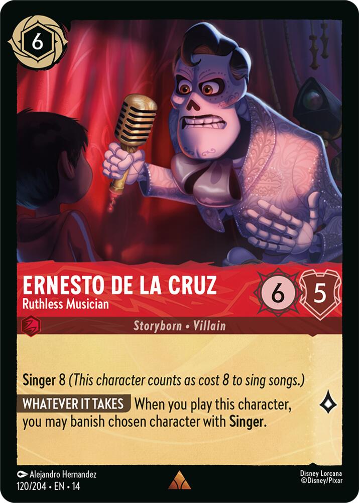 Lorcana - Ernesto de la Cruz - Ruthless Musician - Hyperia City (14)