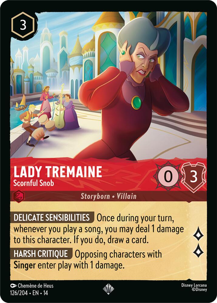 Lorcana - Lady Tremaine - Scornful Snob - Hyperia City (14)