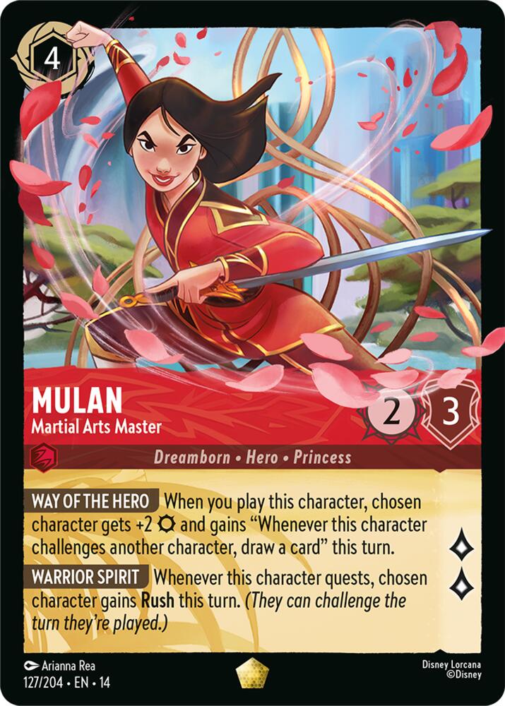 Lorcana - Mulan - Martial Arts Master - Hyperia City (14)