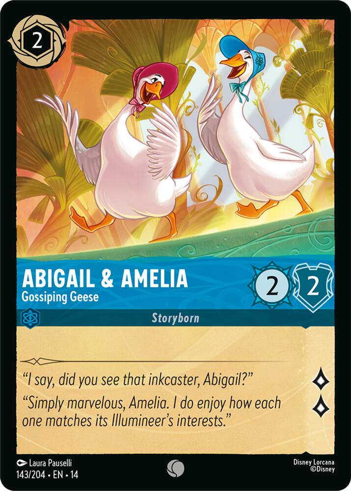 Lorcana - Abigail & Amelia - Gossiping Geese - Hyperia City (14)
