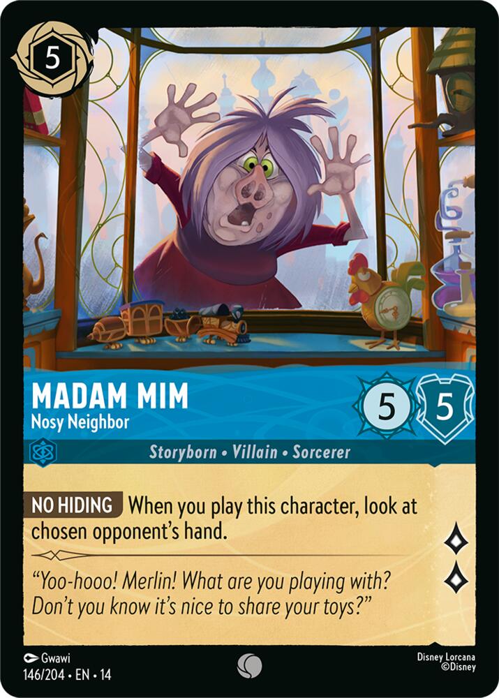 Lorcana - Madam Mim - Nosy Neighbor - Hyperia City (14)