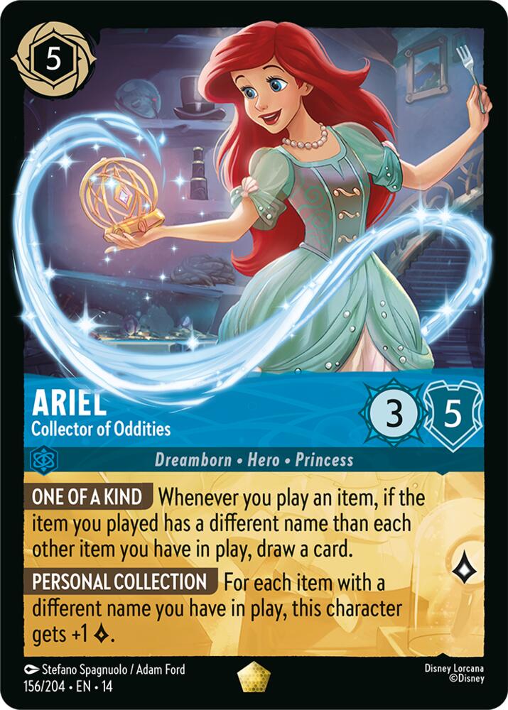 Lorcana - Ariel - Collector of Oddities - Hyperia City (14)