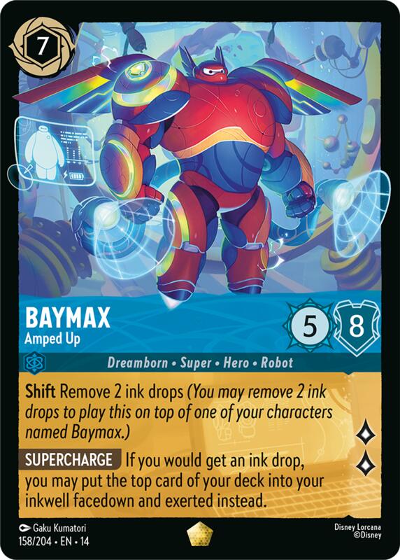 Lorcana - Baymax - Amped Up - Hyperia City (14)