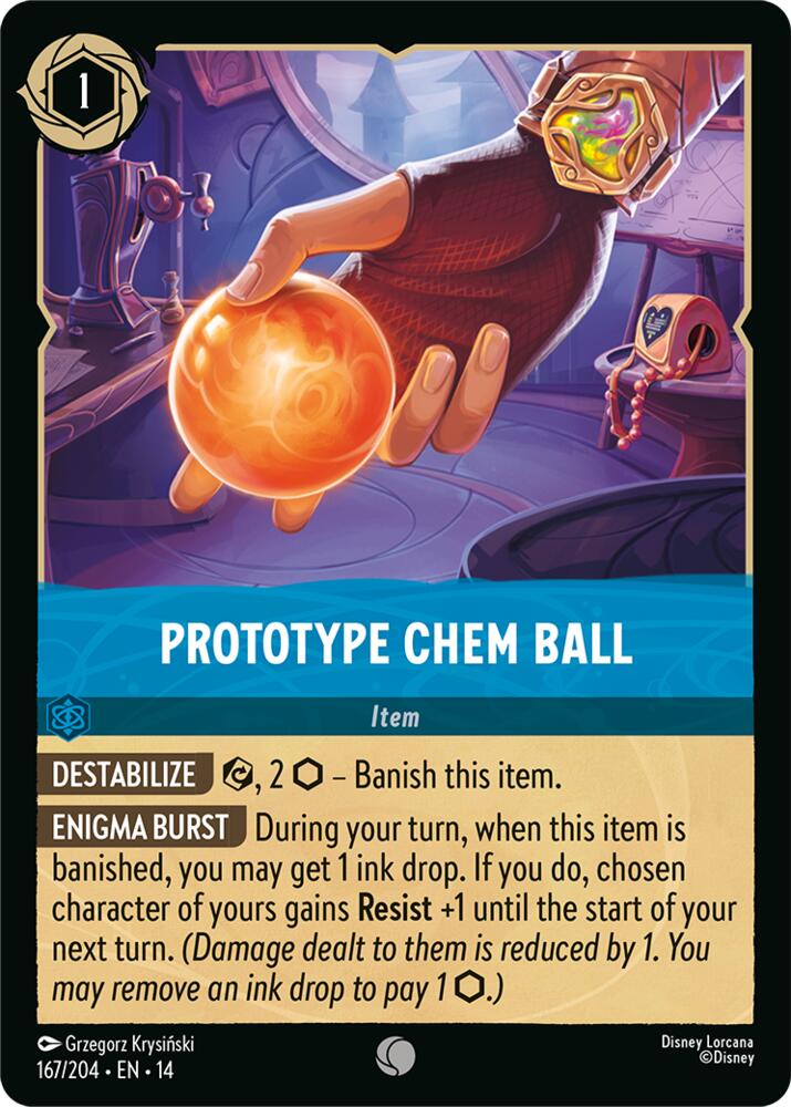 Lorcana - Prototype Chem Ball - Hyperia City (14)