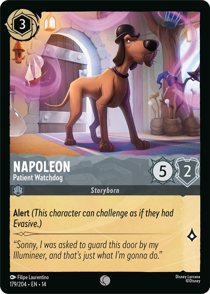 Lorcana - Napoleon - Patient Watchdog - Hyperia City (14)