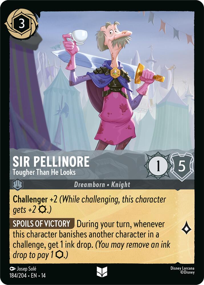 Lorcana - Sir Pellinore - Tougher Than He Looks - Hyperia City (14)