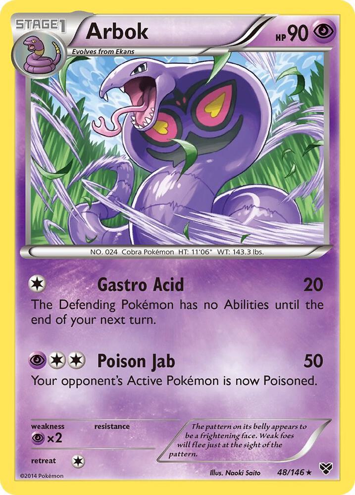 Pokemon - Arbok - XY Base Set (XY)