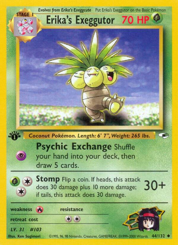 Pokemon - Erika's Exeggutor - Gym Heroes (G1) UNLIMITED MP