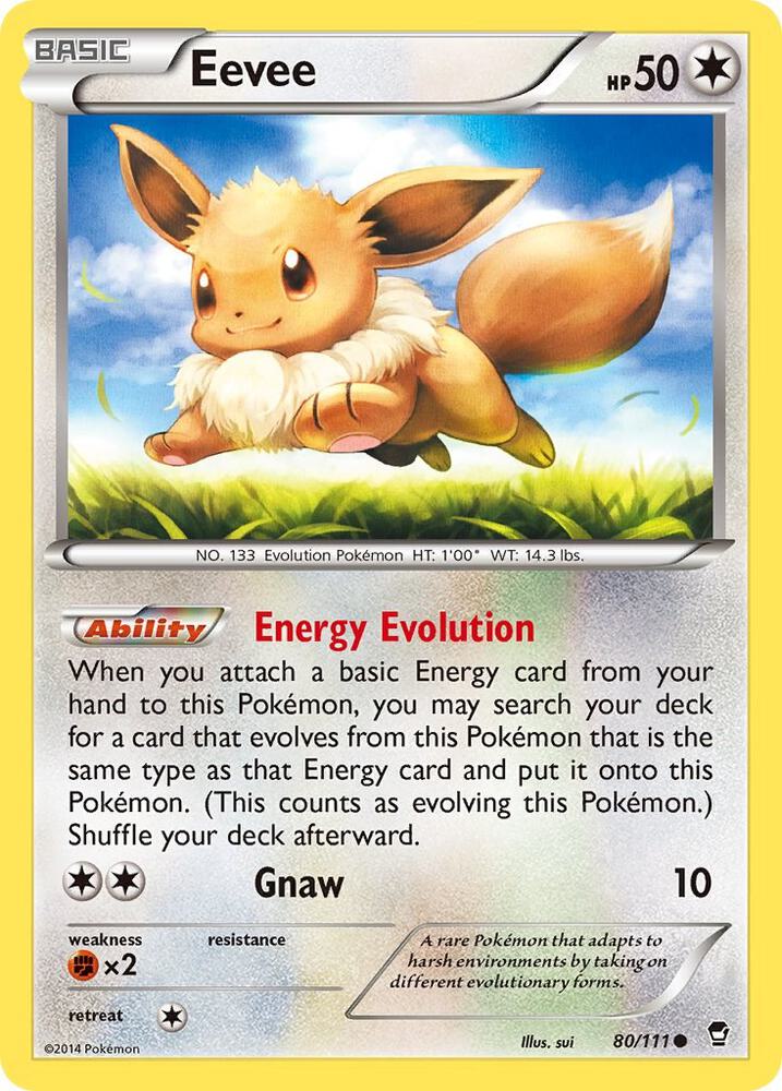 Pokemon - Eevee - XY - Furious Fists (FFI)