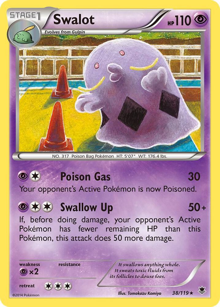 Pokemon - Swalot - XY - Phantom Forces (PHF)