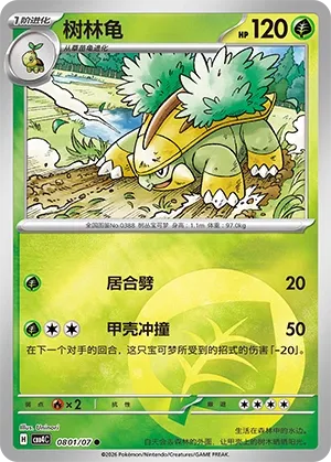 Pokemon - Grotle CN #0801